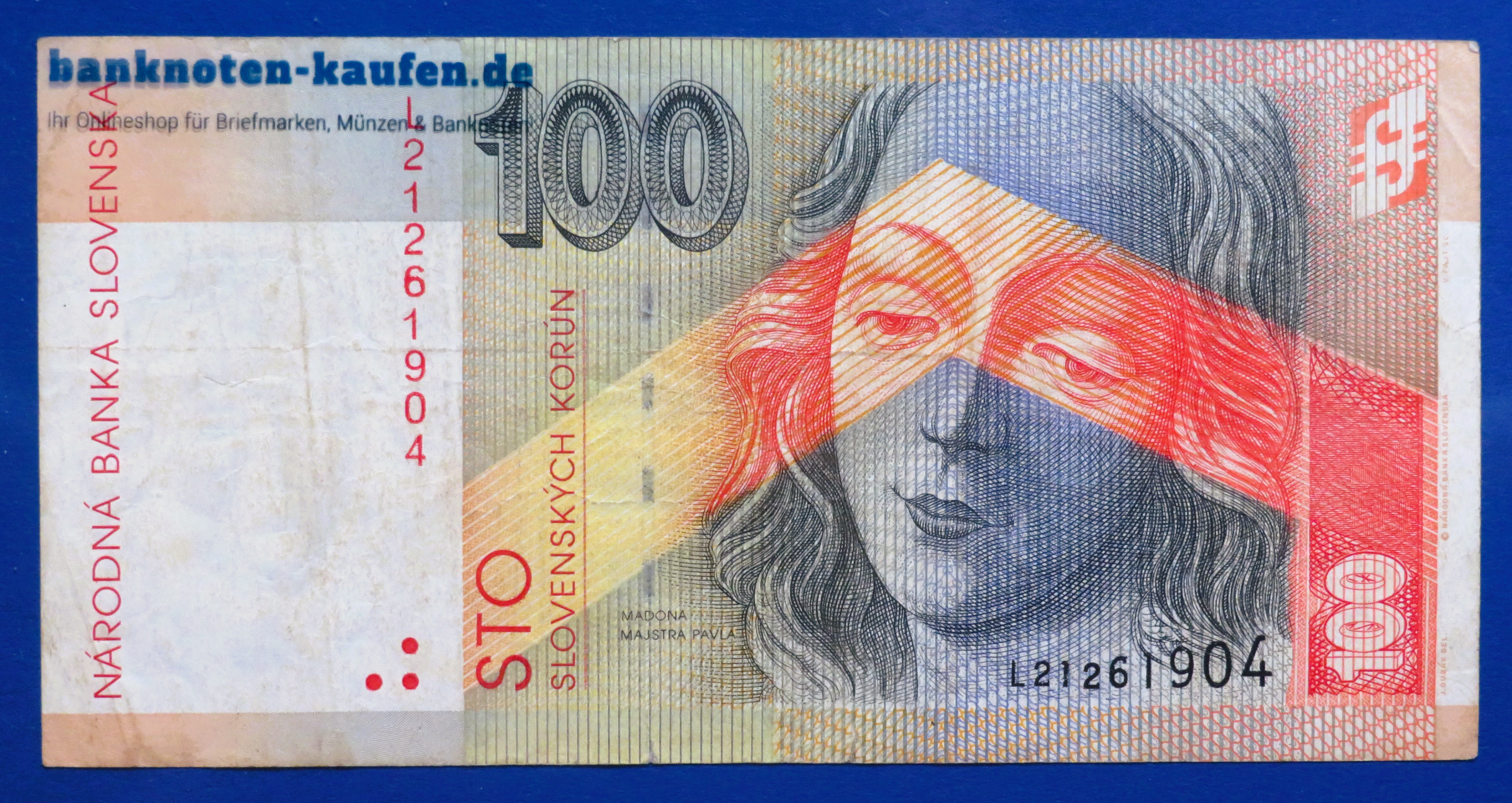 Slowakei, 100 Korun, 1997, gebraucht (USED / VF-), P-25b