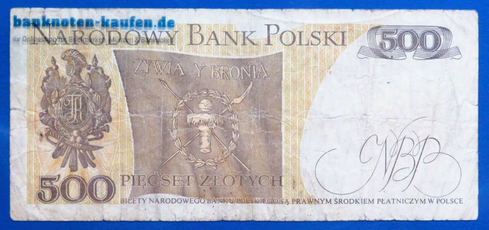 Poland, 500 Zloty, 1982, circulated (USED / VG), P-145d