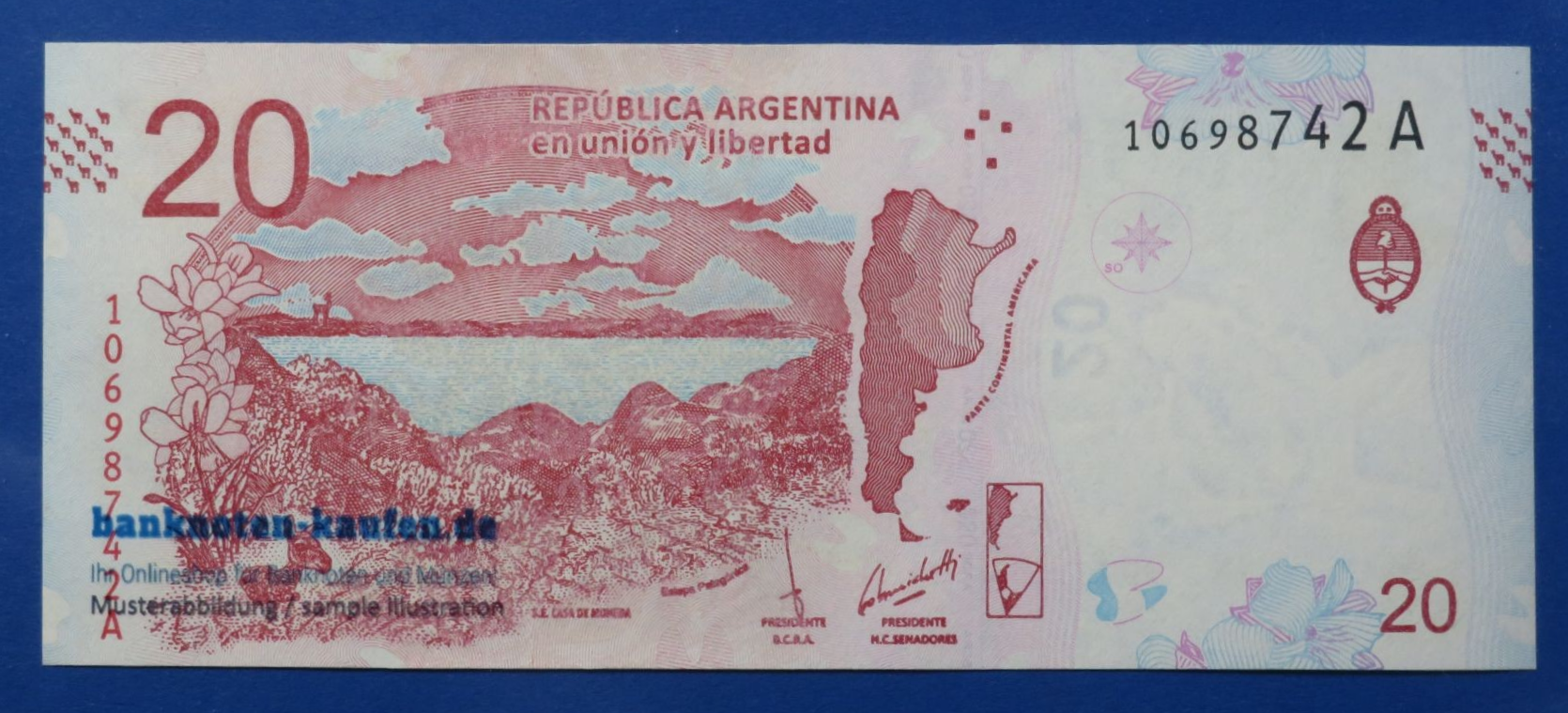 Argentina, 20 Pesos, 2017ND, uncirculated (UNC), P-361