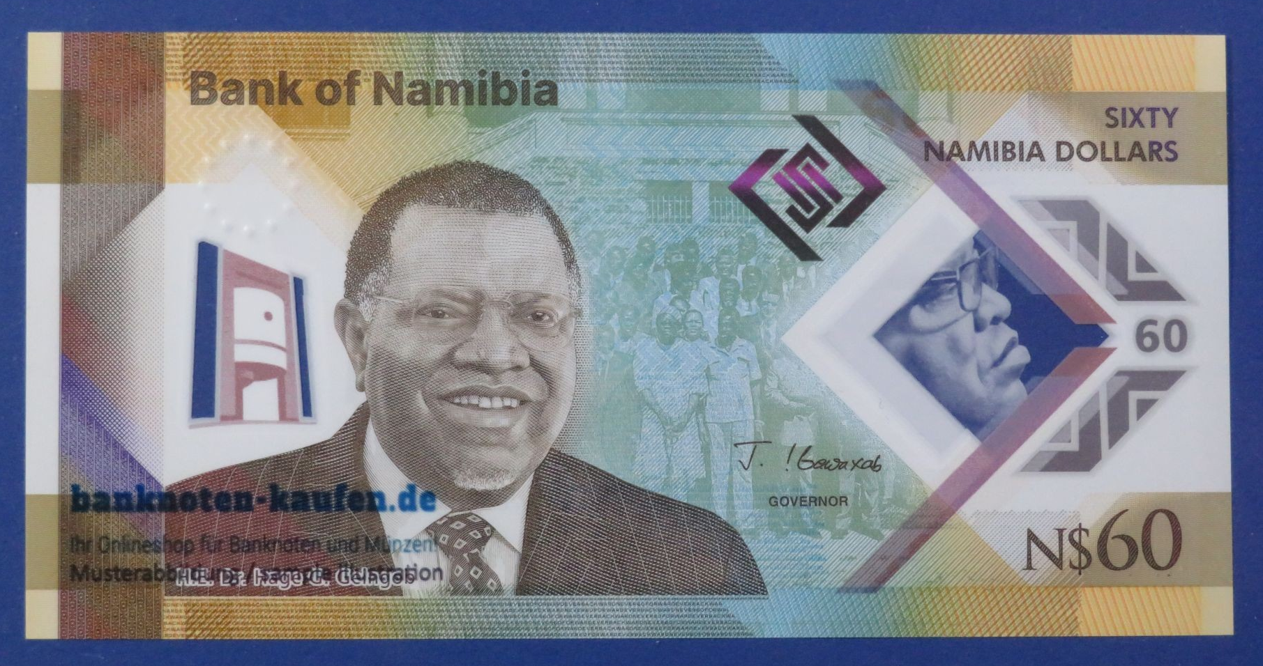 Namibia, 60 Dollars, 2025, uncirculated (UNC), Commemorative issue, Polymer