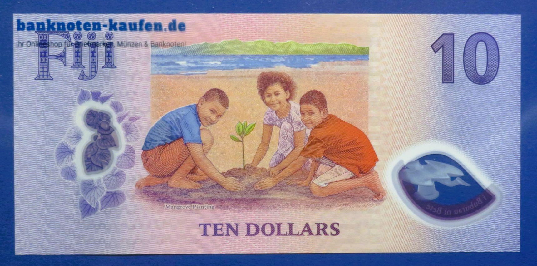 Fiji, 10 Dollars, 2025ND, uncirculated (UNC), Polymer
