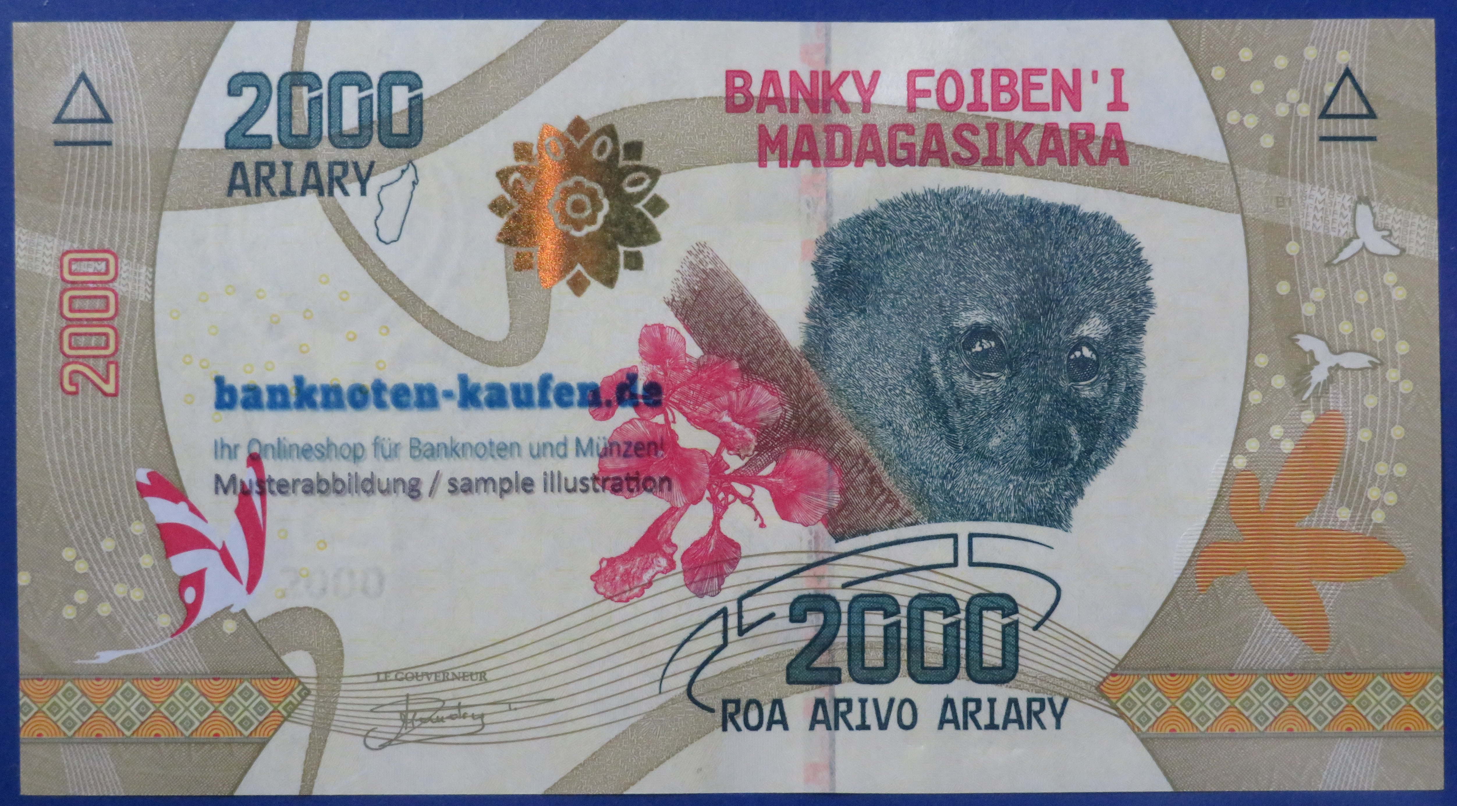 Madagaskar - 2,000 Ariary, 2017ND, uncirculated (UNC), P-101