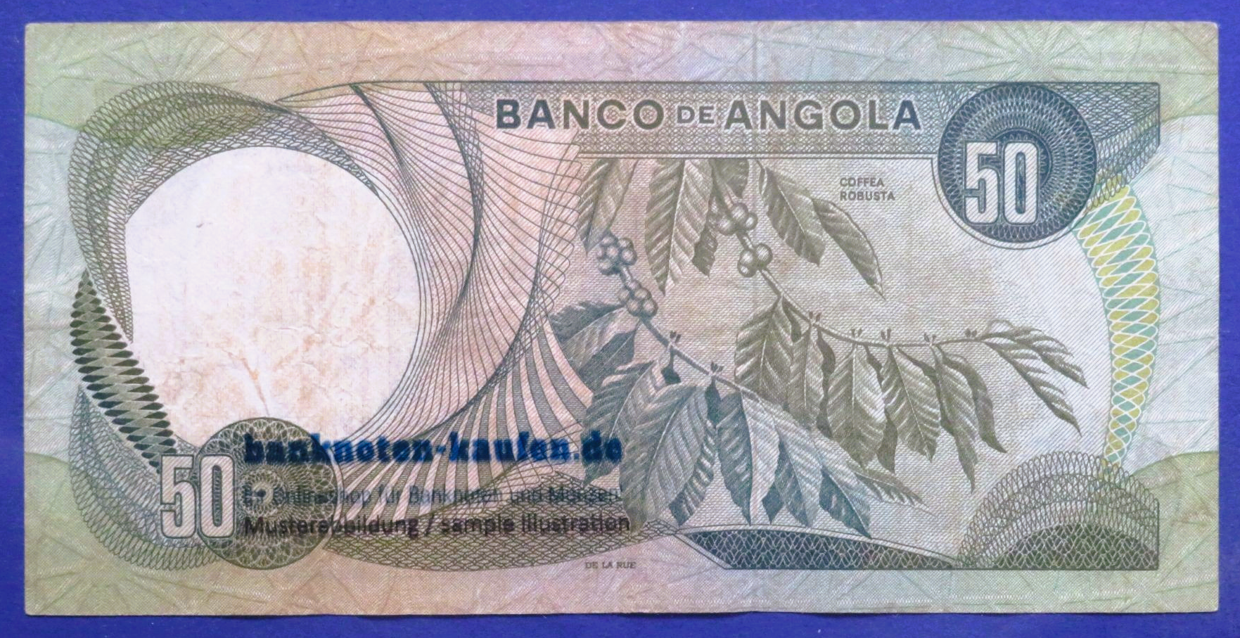 Angola, 50 Escudos, 1972, gebraucht (USED / F), P-100