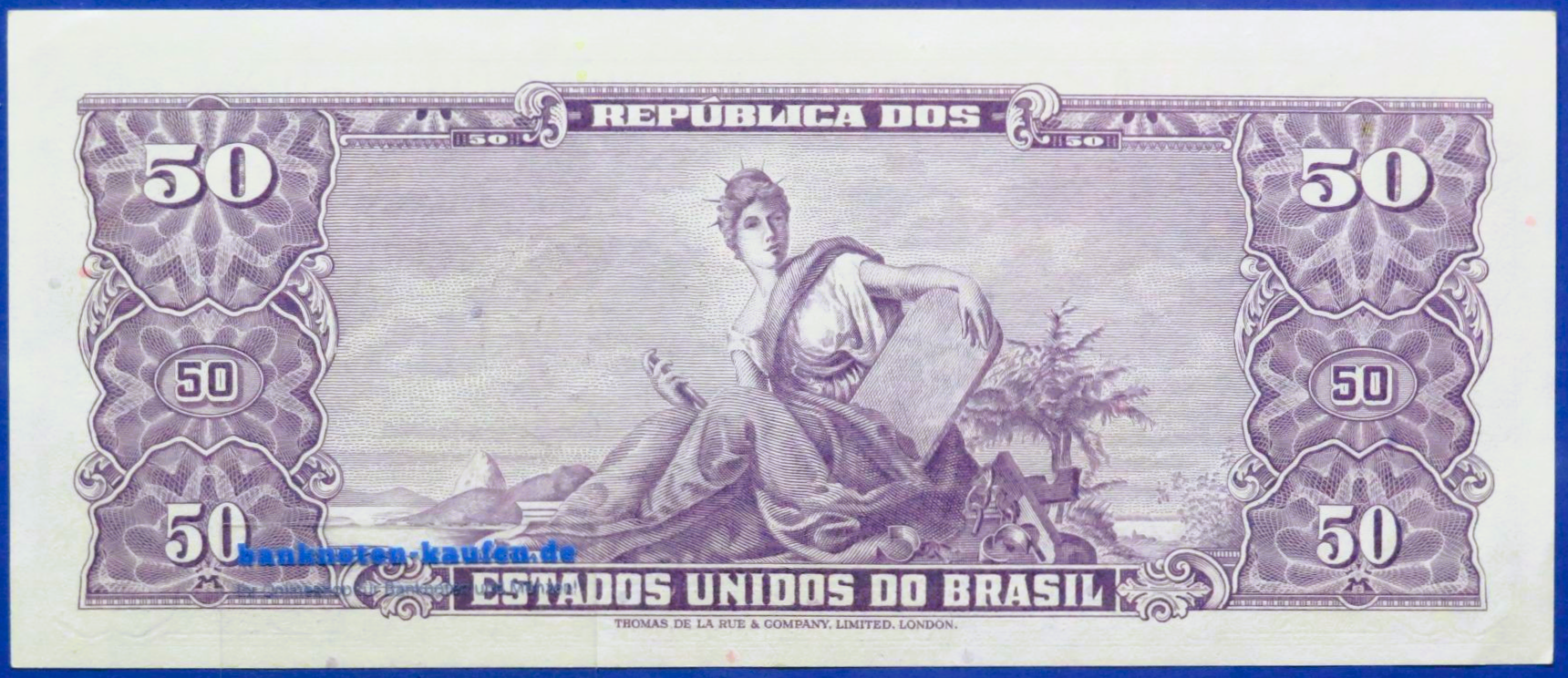 Brasilien, 5 Centavos auf 50 Cruzeiros, ND (1966-1967), gebraucht (USED / XF), P-184b