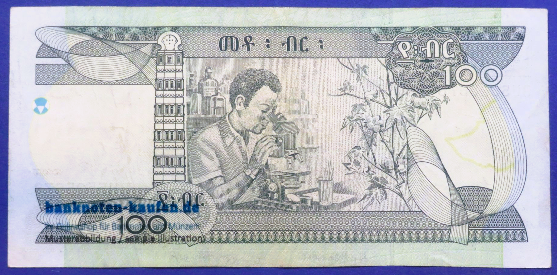 Äthiopien, 100 Birr, 2003EE/2011, gebraucht (USED / VF), P-52
