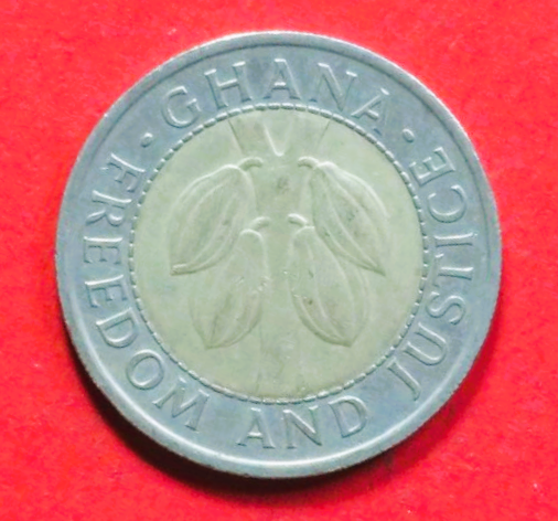 Ghana:  100 Cedis, 1991-1999, circulated (used / vf), # 33