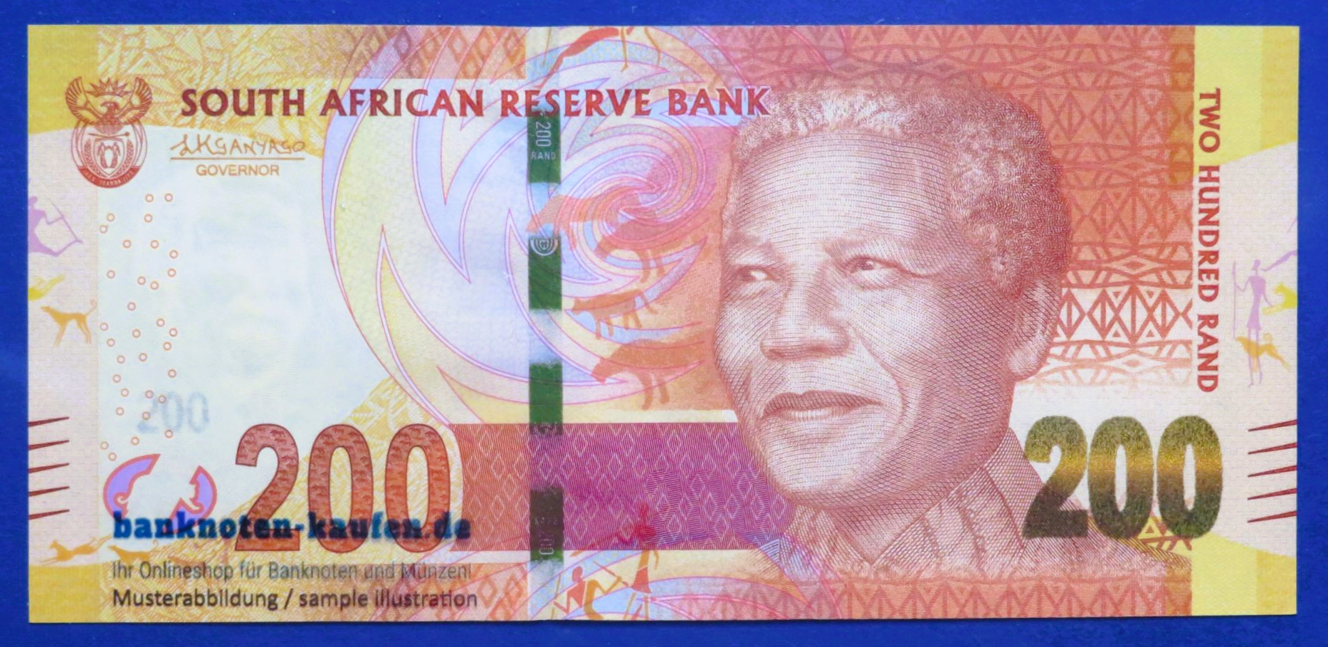 Südafrika, 200 Rand, ND (2013-16), kassenfrisch (UNC), P-142b