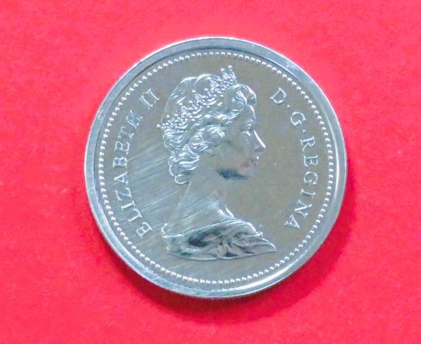 Canada:  1 Dollar, 1973, circulated (used / vf+), Commemorative issue, # 77