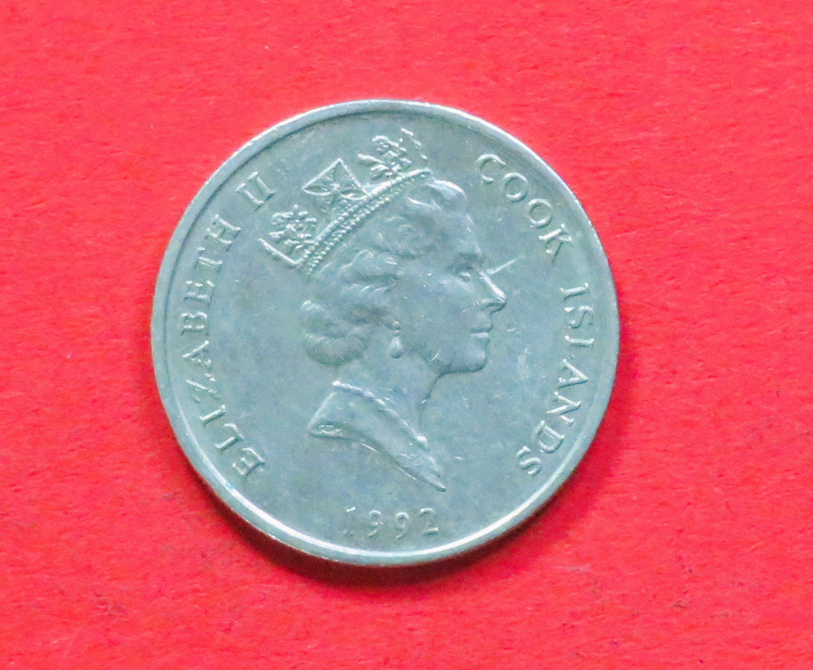 Cook Inseln: 10 Cents, 1987-1994, gebraucht (used / ss+), # 53