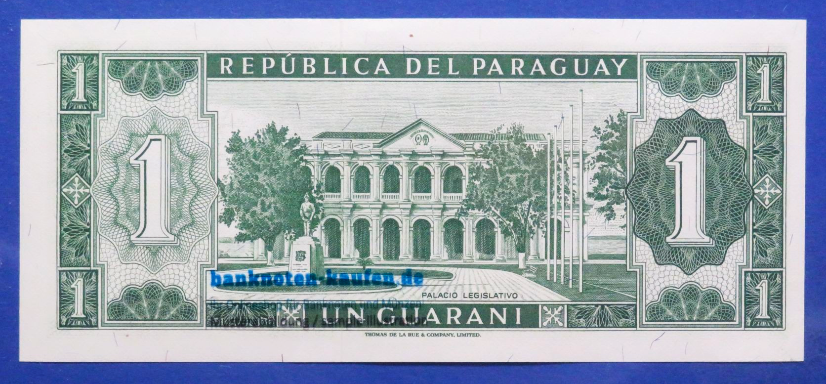 Paraguay, 1 Guarani, L.1952, uncirculated (UNC), P-193b