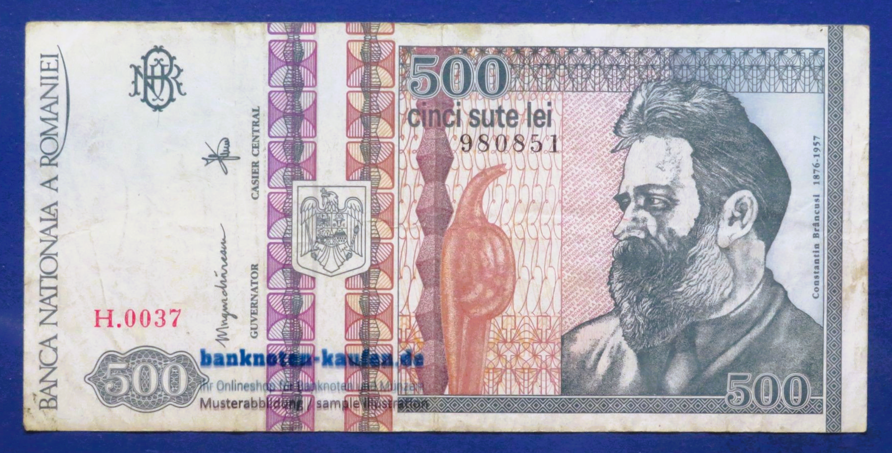 Romania, 500 Lei, 1992, circulated (USED / VF), P-101b