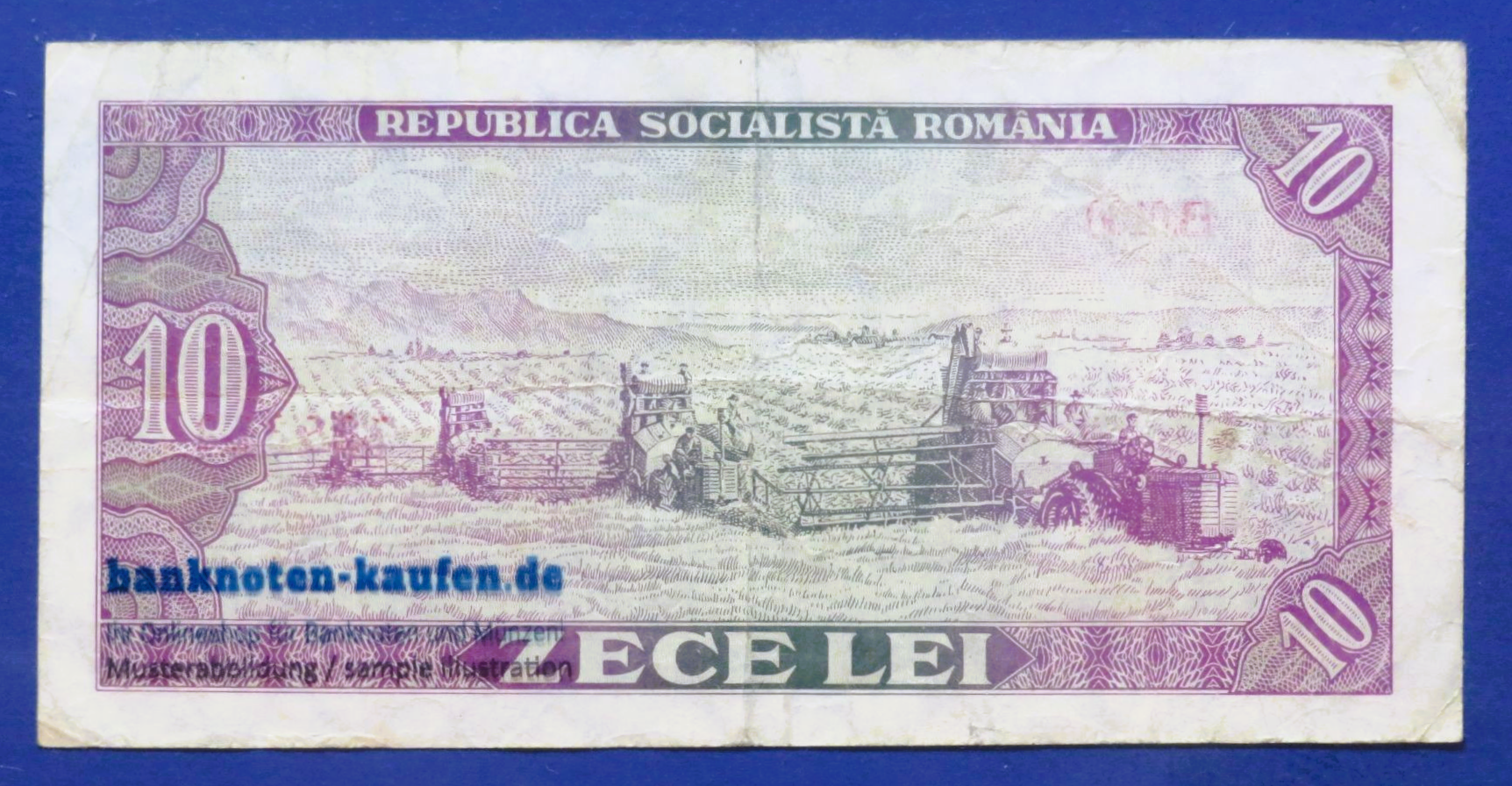 Romania, 10 Lei, 1966, circulated (USED / VF), P-94