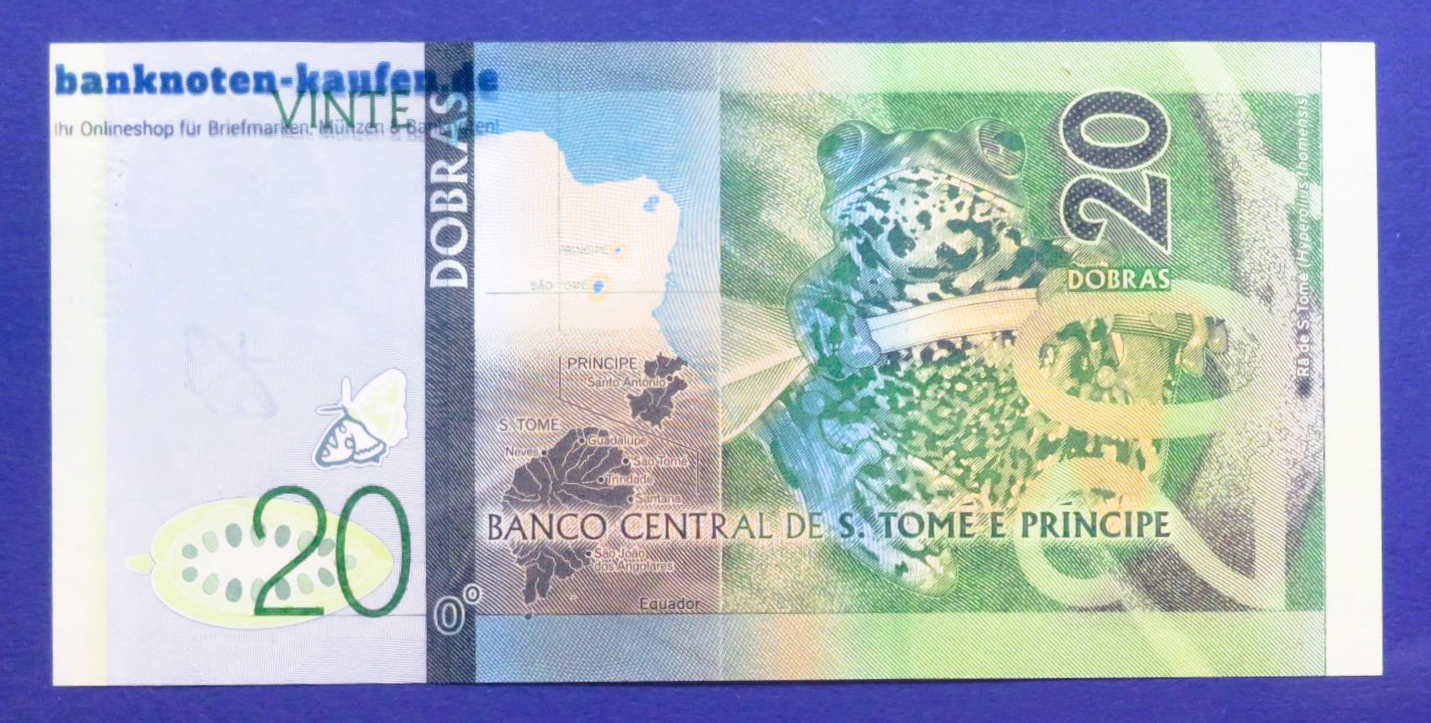 Saint Thomas & Prince, 20 Dobras, 2016, uncirculated (UNC), P-72