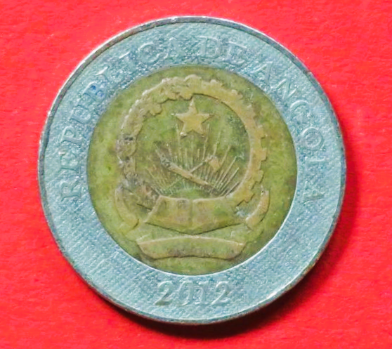 Angola, 10 Kwanzas, 2012, circulated (USED / f-vf), #52
