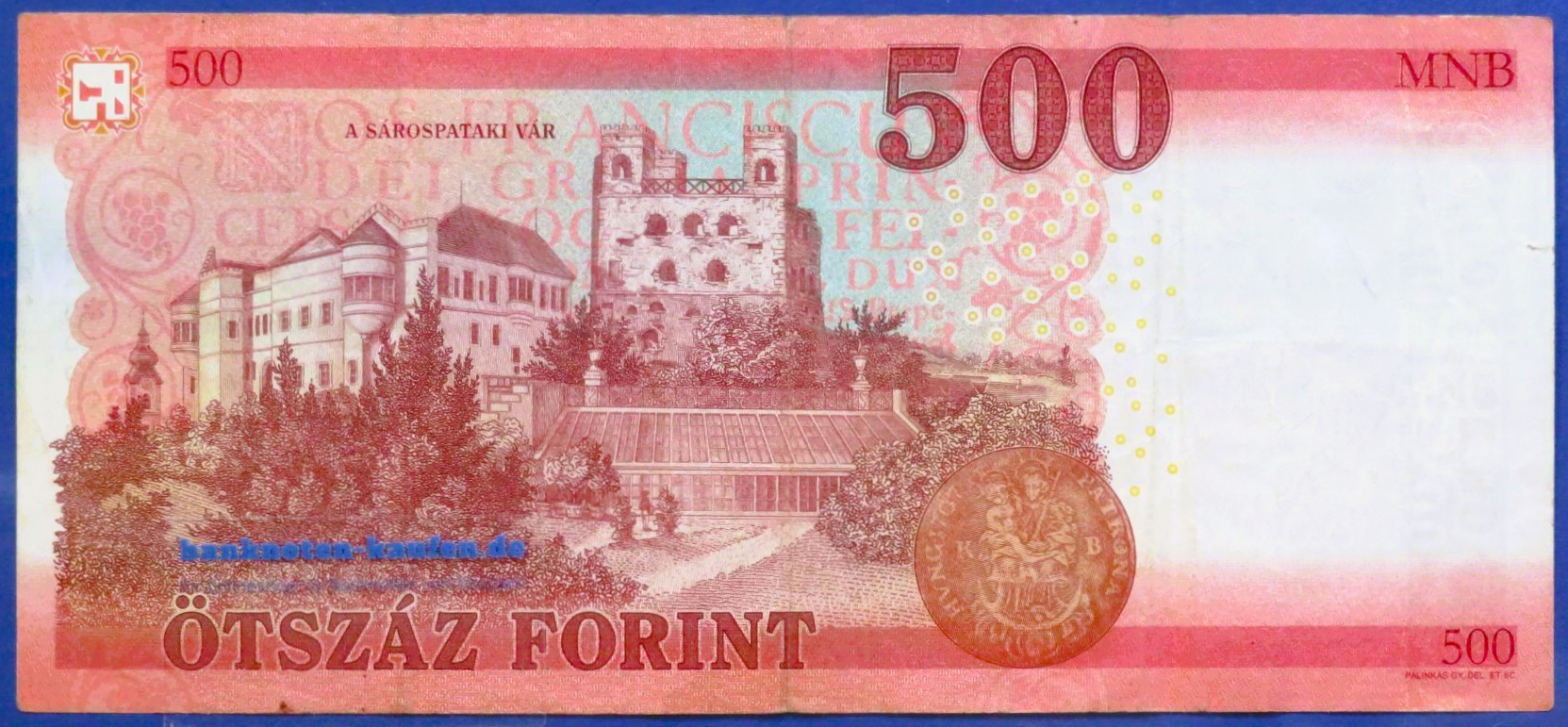 Ungarn, 500 Forint, 2018, gebraucht (USED / VF-), P-202