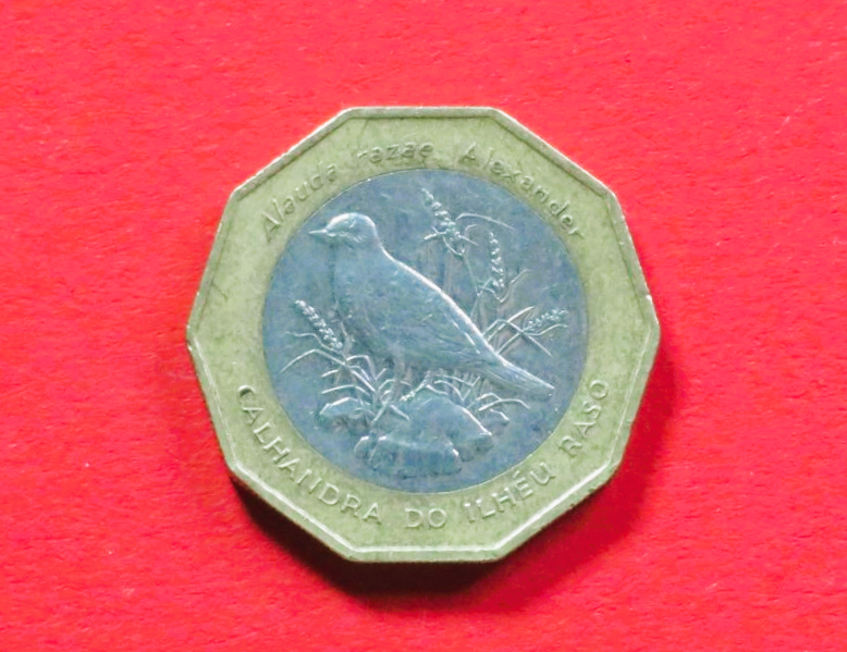 Cape Verde:  100 Escudos, 1994, circulated (used / vf), bird, # 31a
