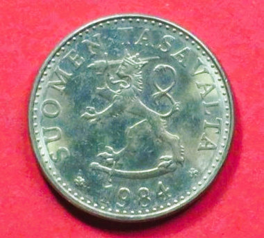 Finnland:  20 Penniä, 1963-1990, gebraucht (used / vz), # 49