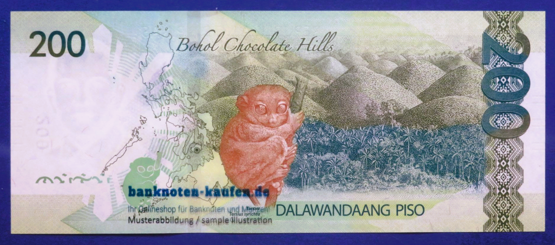Philippinen, 200 Piso, 2020, kassenfrisch (UNC), P-226