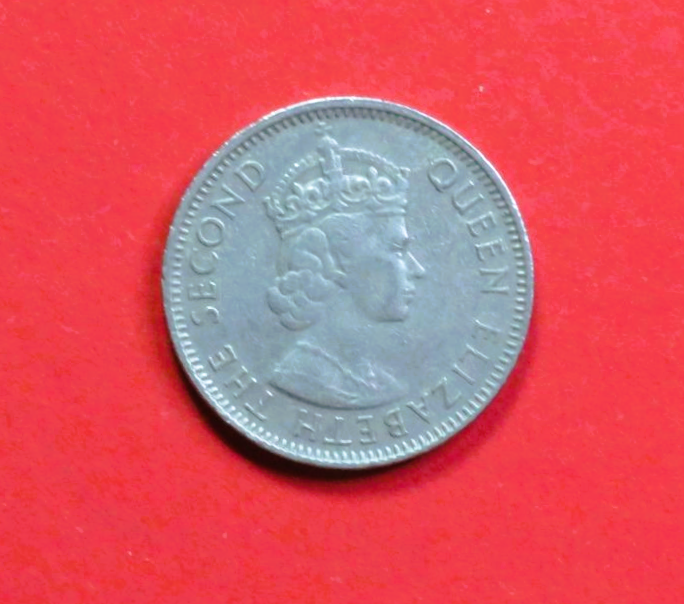 Belize:  25 Cents, 1974+, circulated (used / ss)
