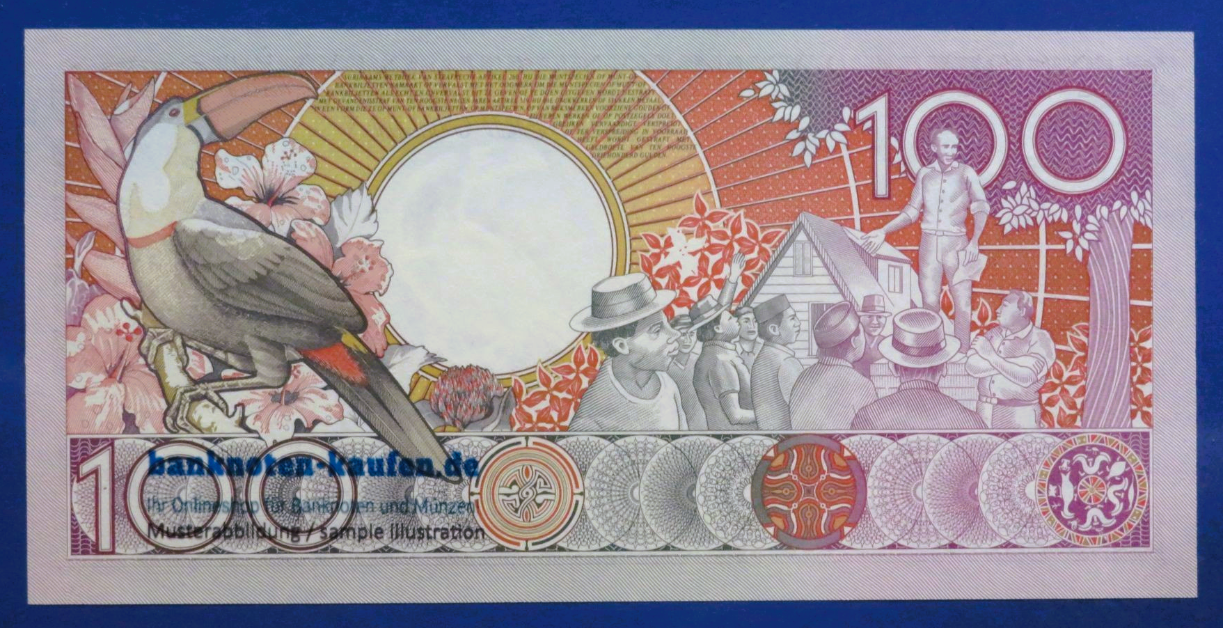 Suriname, 100 Gulden, 1988, uncirculated (UNC), P-133b