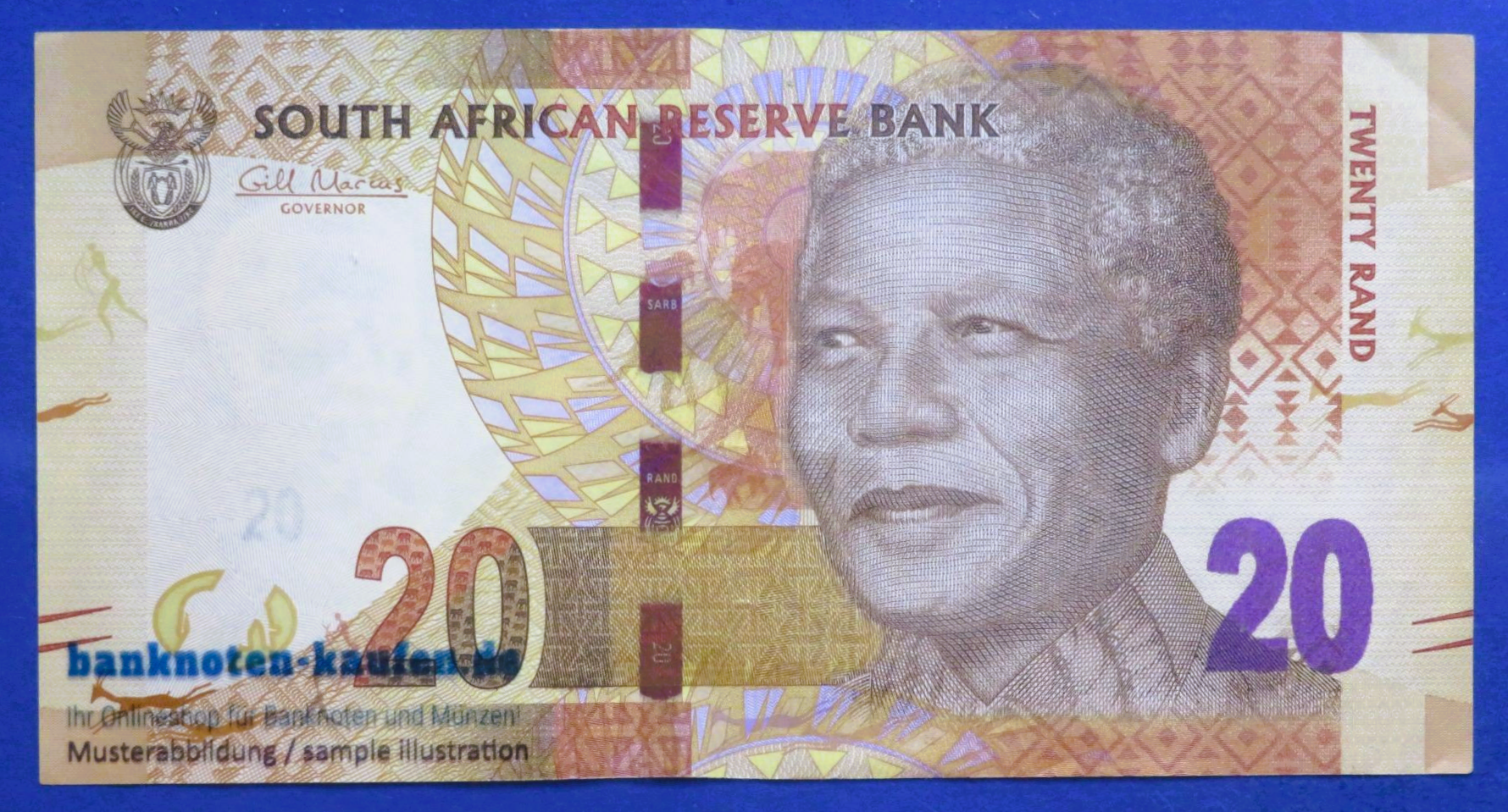 Südafrika, 20 Rand, ND (2012), gebraucht (USED / VF+), P-134