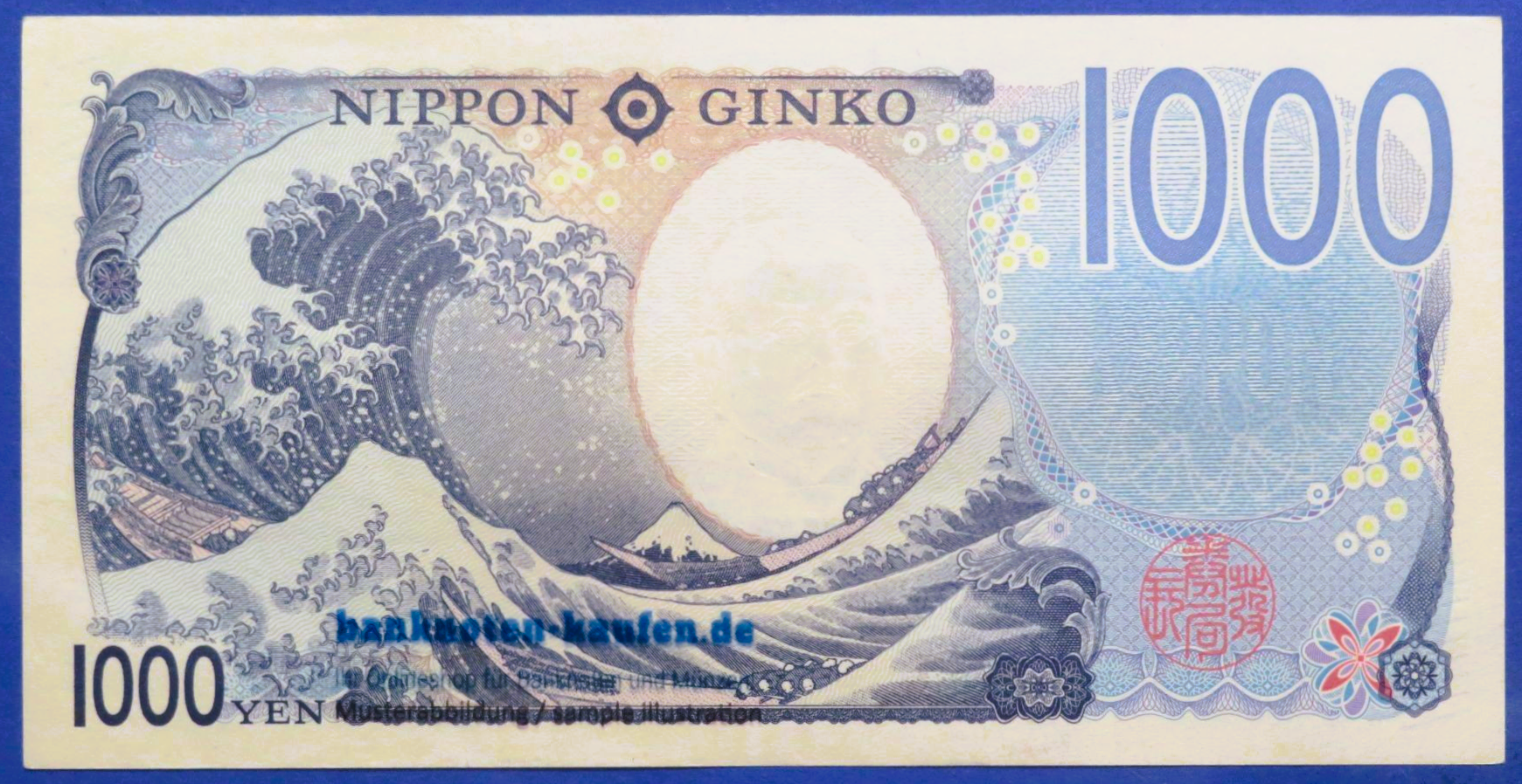 Japan, 1.000 Yen, 2024ND, gebraucht (USED / XF), P-107