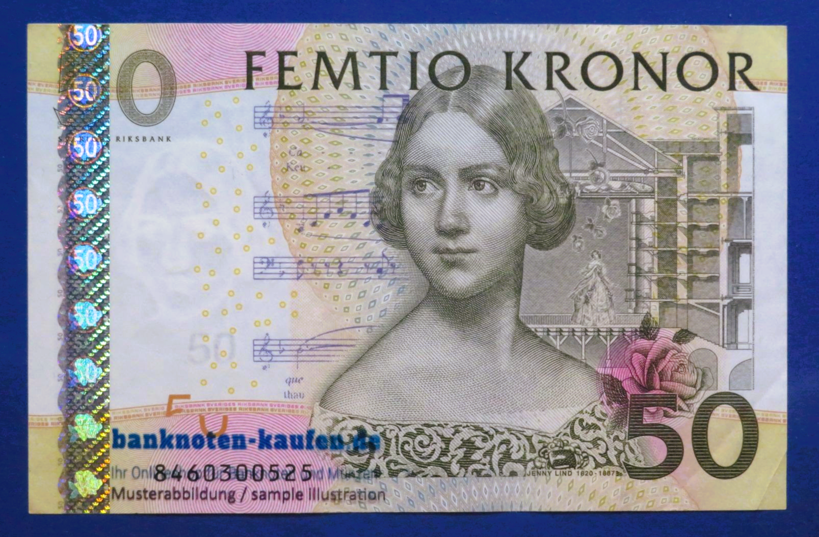 Sweden, 50 Kronor, 2008, circulated (USED / VF+), P-64b