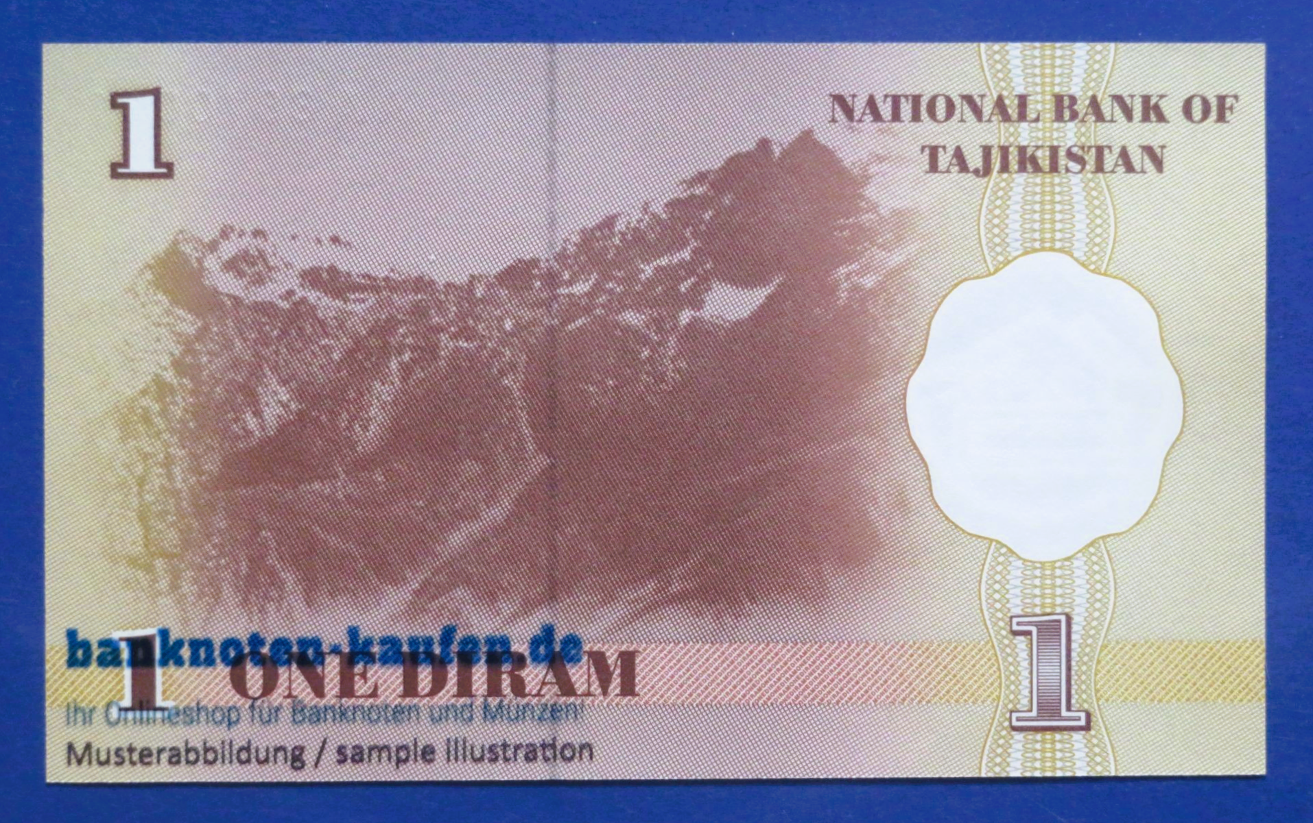 Tajikistan, 1 Diram, 1999, uncirculated (UNC), P-10