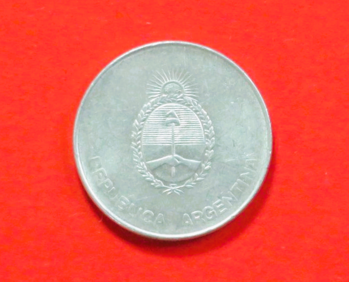 Argentinien:  1.000 Australes, 1990-1991, gebraucht (used / ss), # 105
