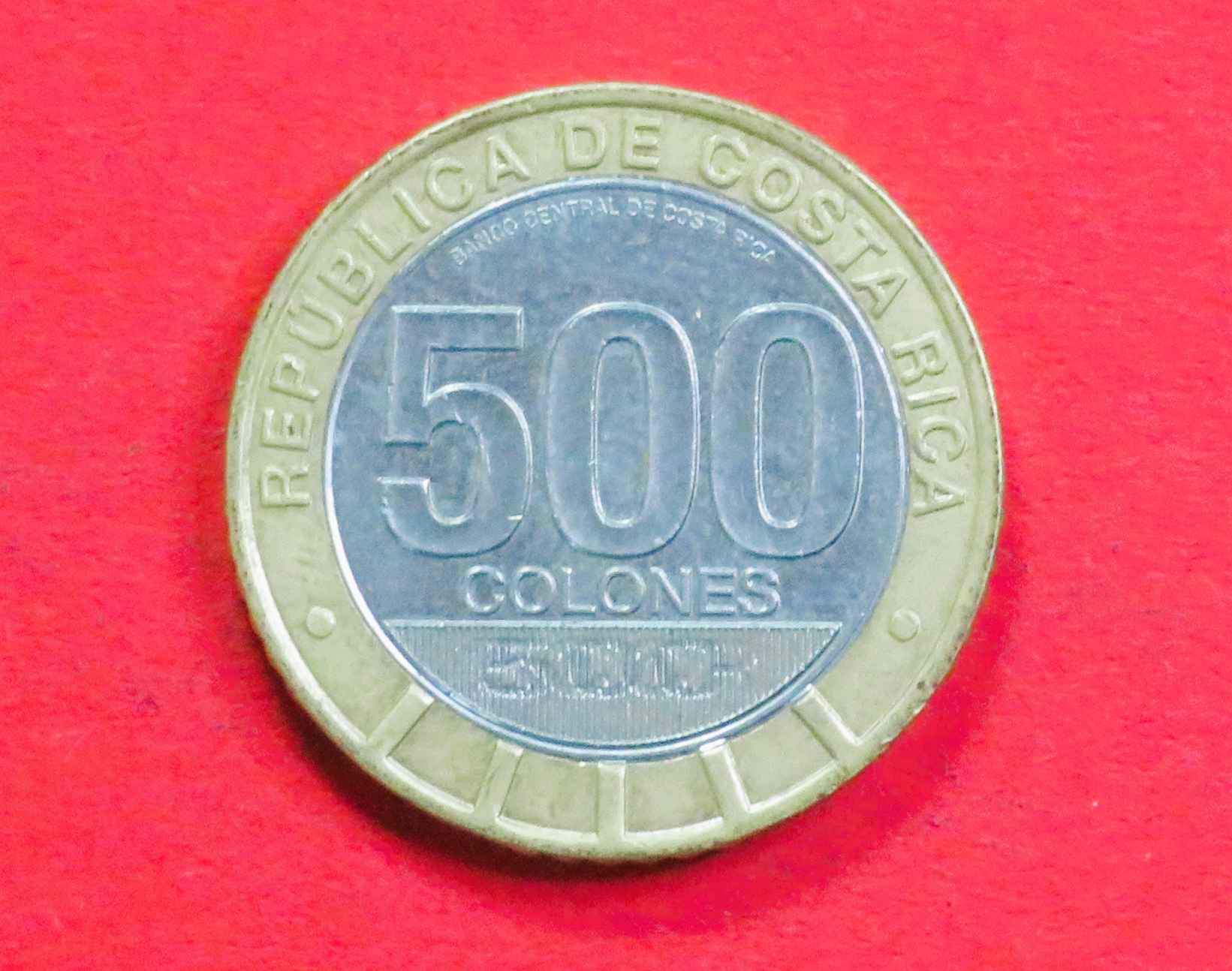 Costa Rica, 500 Colones, 2021, gebraucht (used / ss-vz), Gedenkausgabe
