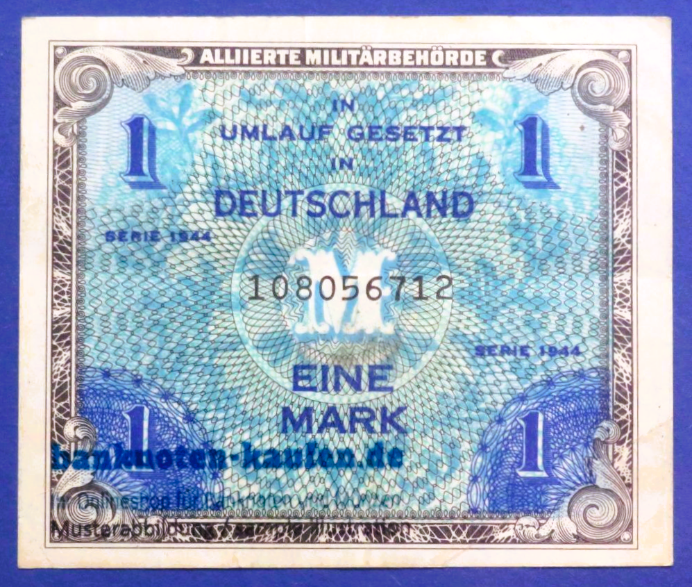 Germany, 1 Mark, 1944, circulated (USED / VG), P-192b