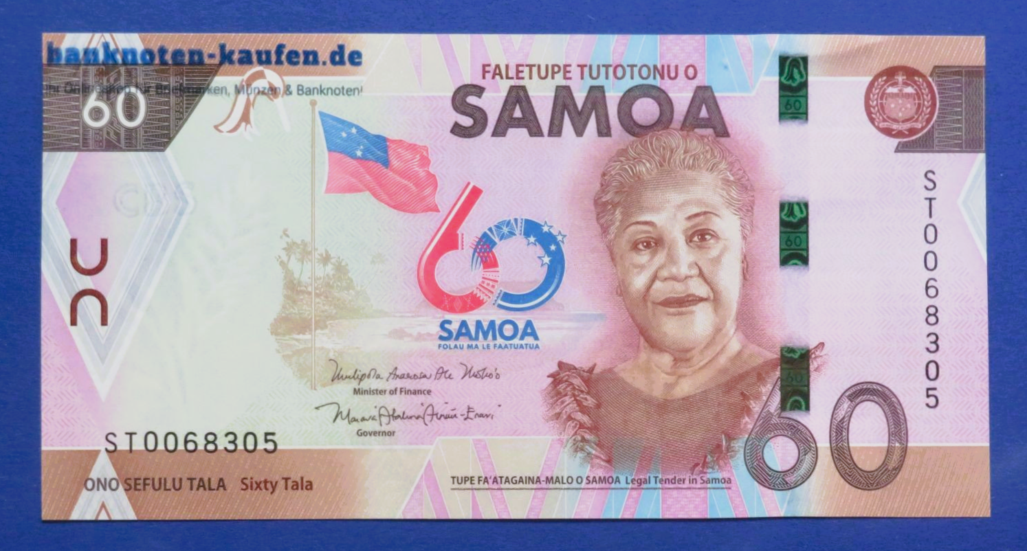 Samoa, 60 Tala, 2023ND, uncirculated (UNC), Commemorative issue, P-46