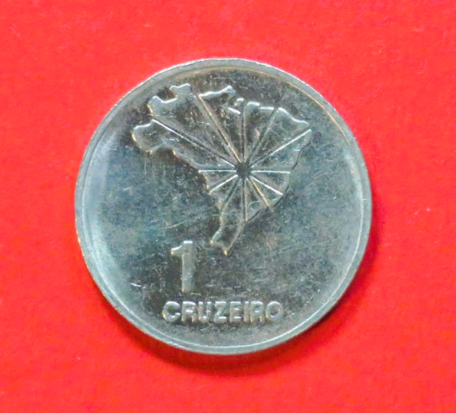 Brazil: 1 Cruzeiro, 1972, circulated (used / vf), Commemorative issue