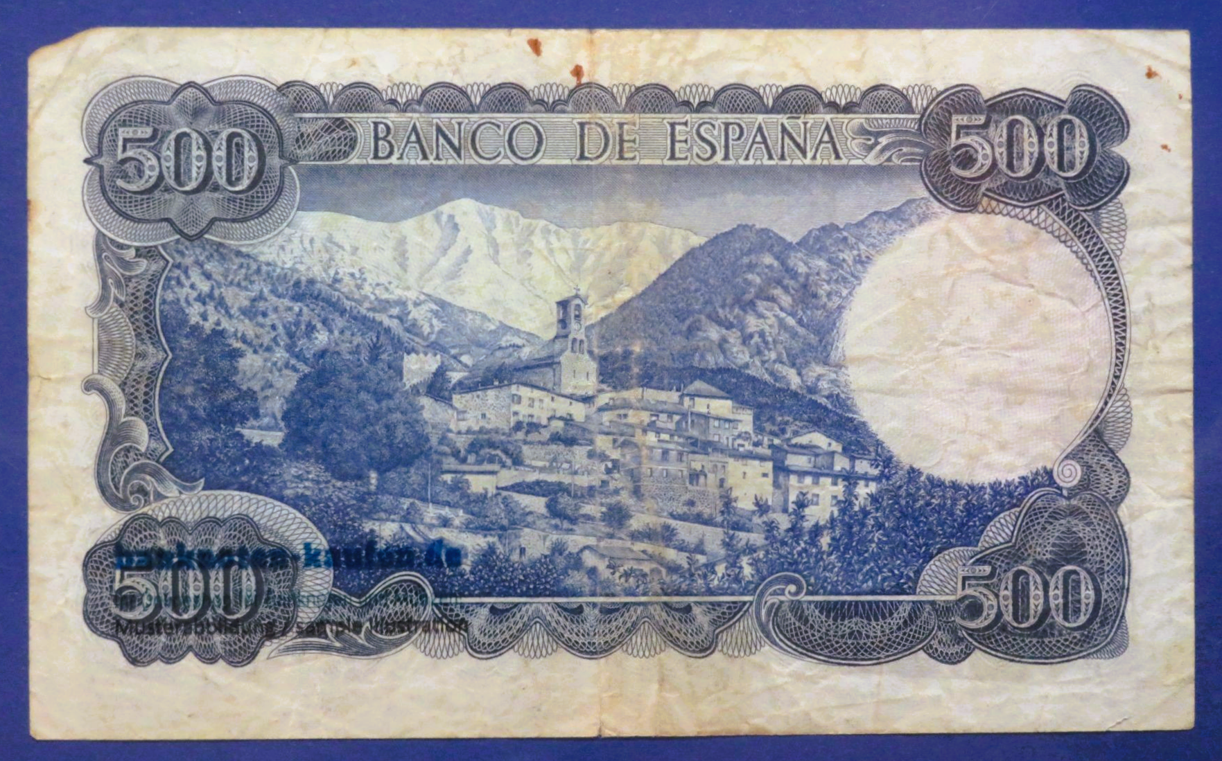 Spain, 500 Pesetas, 1971, circulated (USED / F), P-153