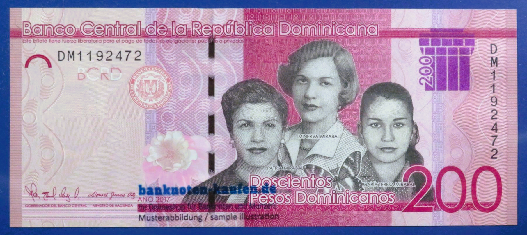 Dominican Republic, 200 Pesos, 2017, uncirculated (UNC)