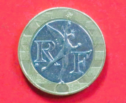 Frankreich: 10 Francs, 1988-2001, gebraucht (used / ss+), # 259
