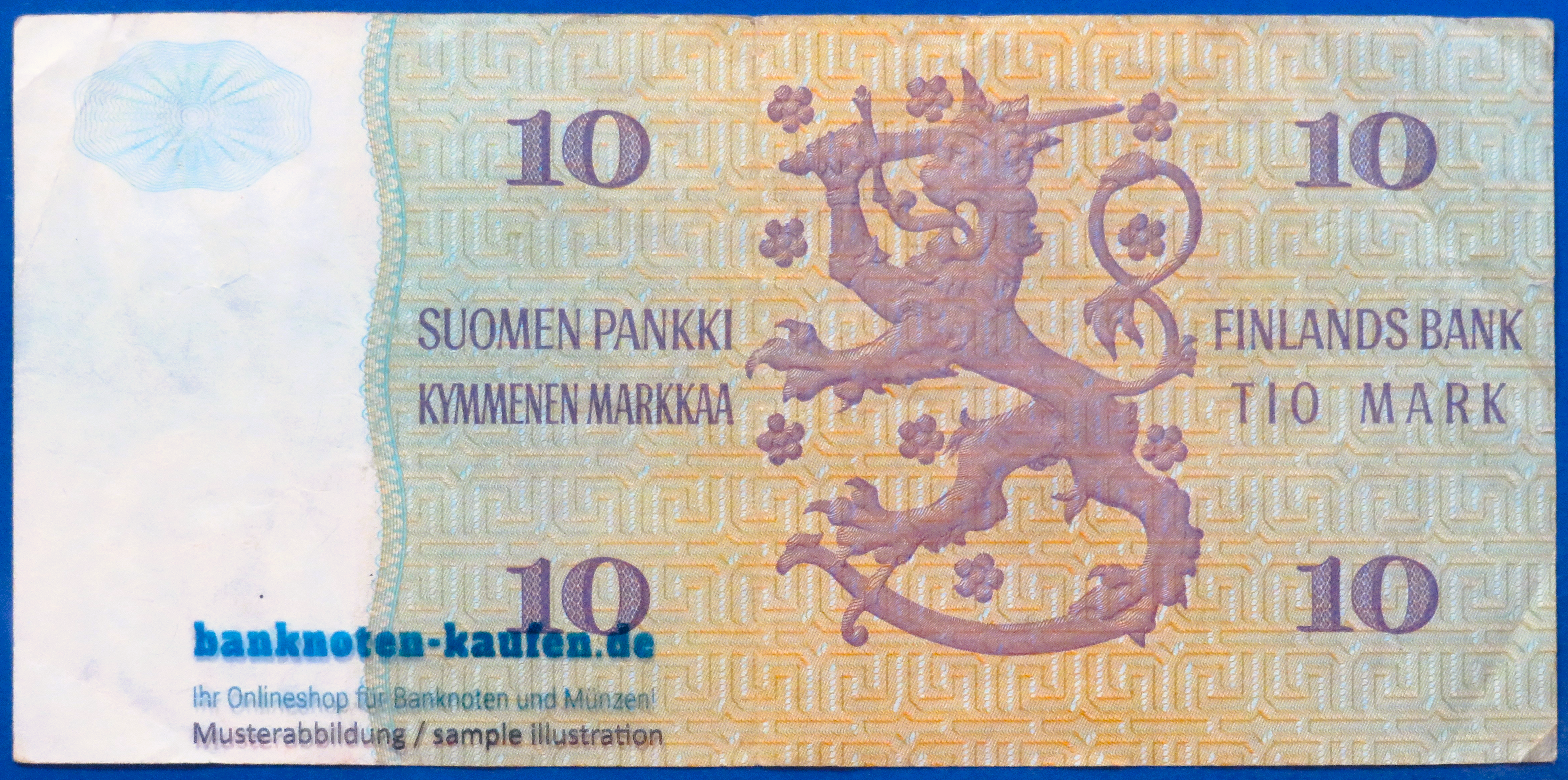 Finnland, 10 Markkaa, 1980, gebraucht (USED / VF-), P-112