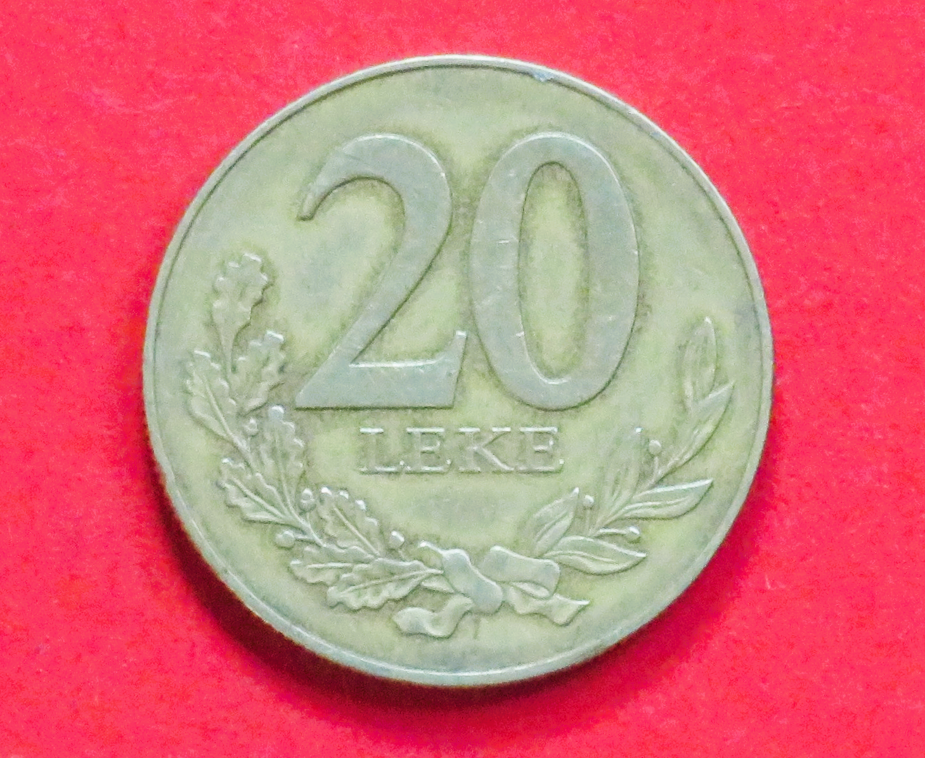 Albanien: 20 Leke, 1996-2000, gebraucht (used / ss), # 78