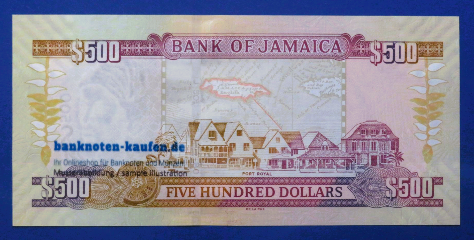 Jamaica, 500 Dollars, 2020, uncirculated (UNC), P-85