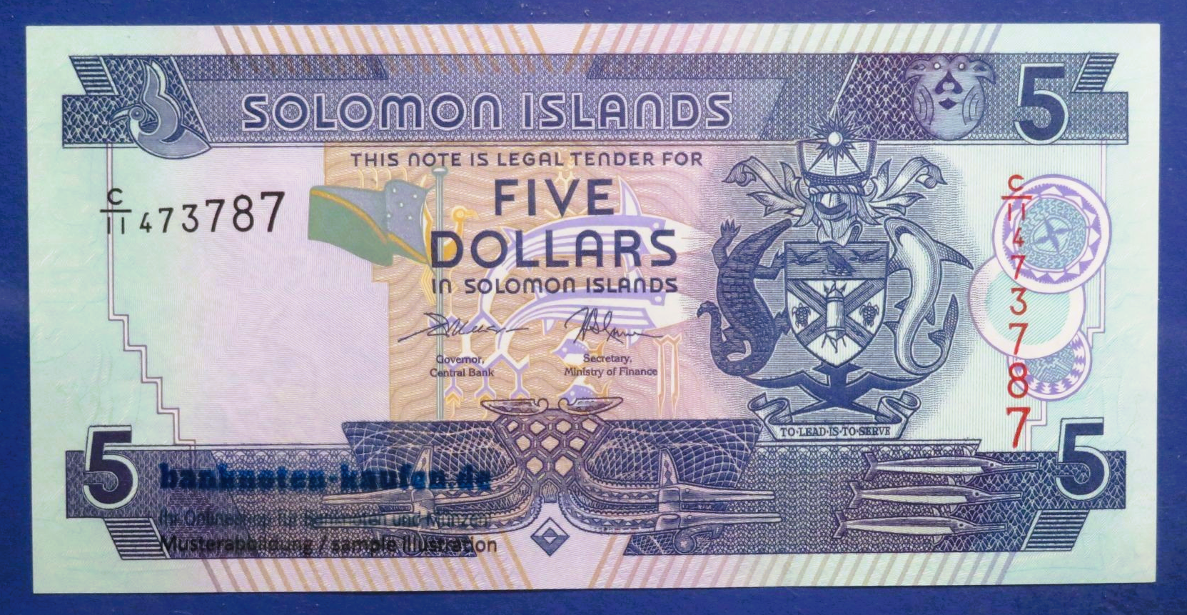 Solomon Islands, 5 Dollars, 2008ND, uncirculated (UNC), P-26