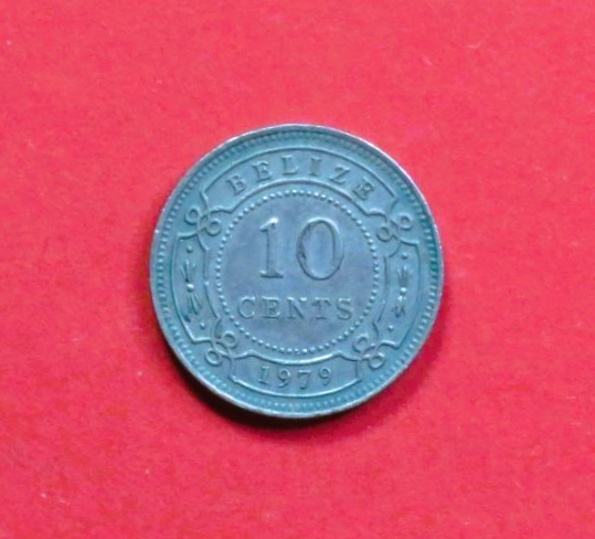Belize:  10 Cents, 1974+, circulated (used / ss)
