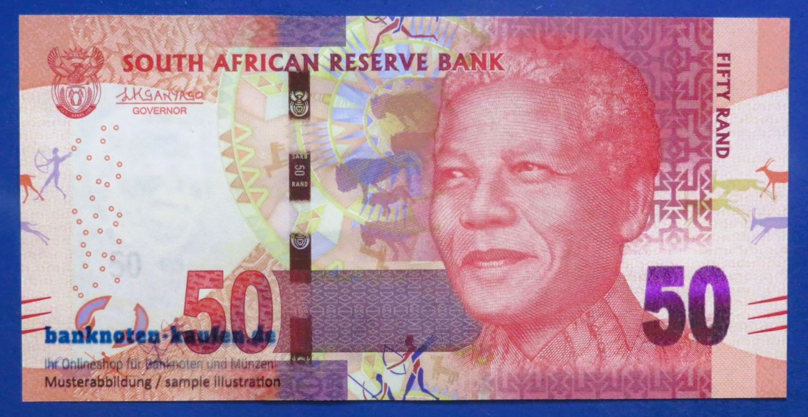 Südafrika, 50 Rand, ND (2013-16), kassenfrisch (UNC), P-140b