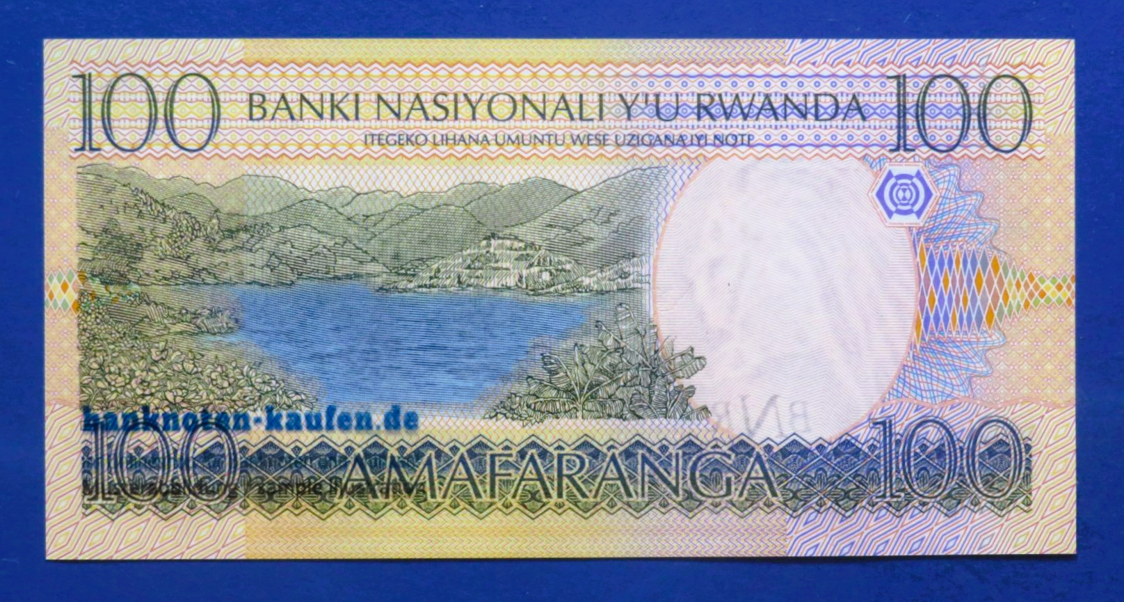 Rwanda, 100 Francs, 2003, uncirculated (UNC), P-29a