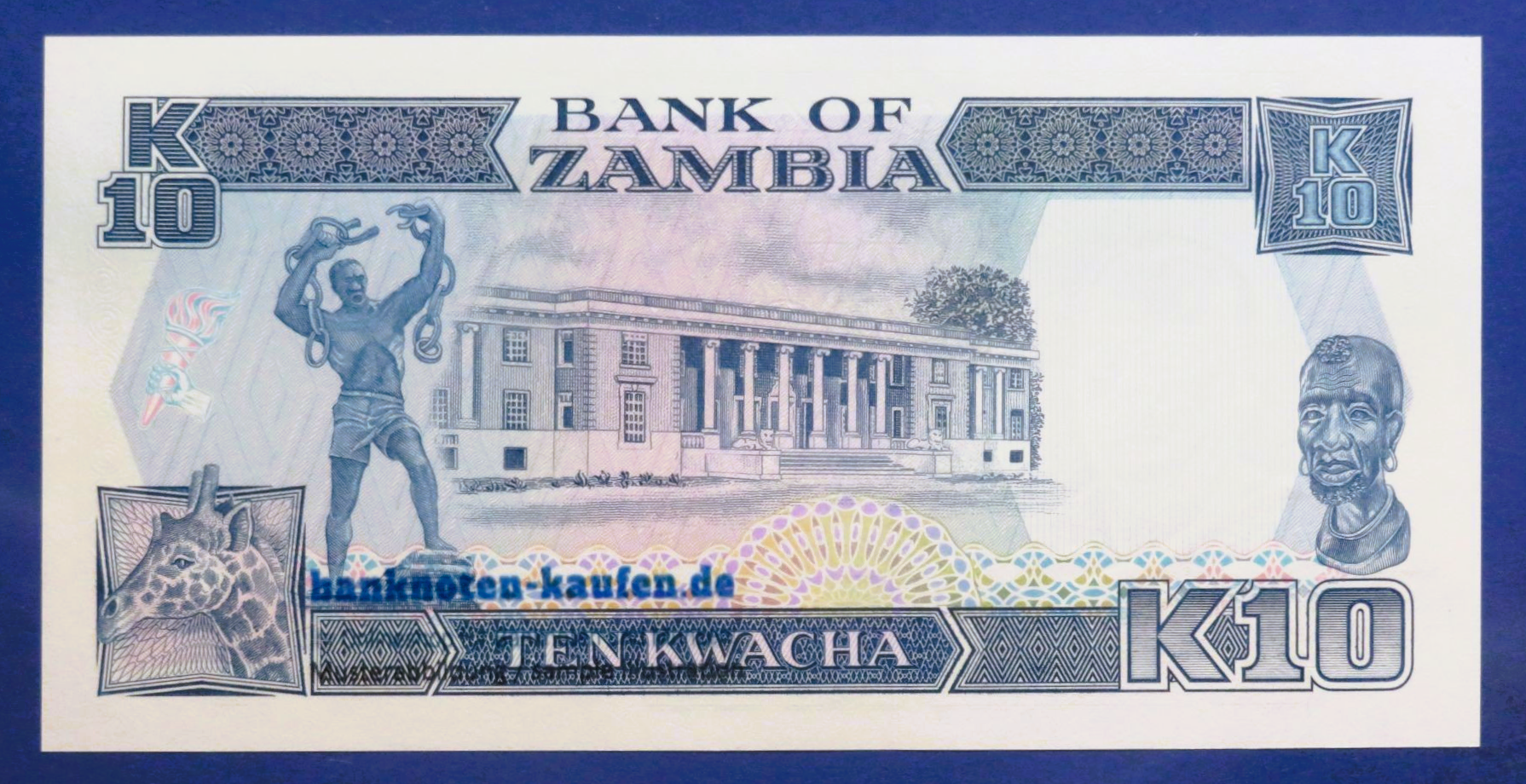 Zambia, 10 Kwacha, 1991ND, uncirculated (UNC), P-31b