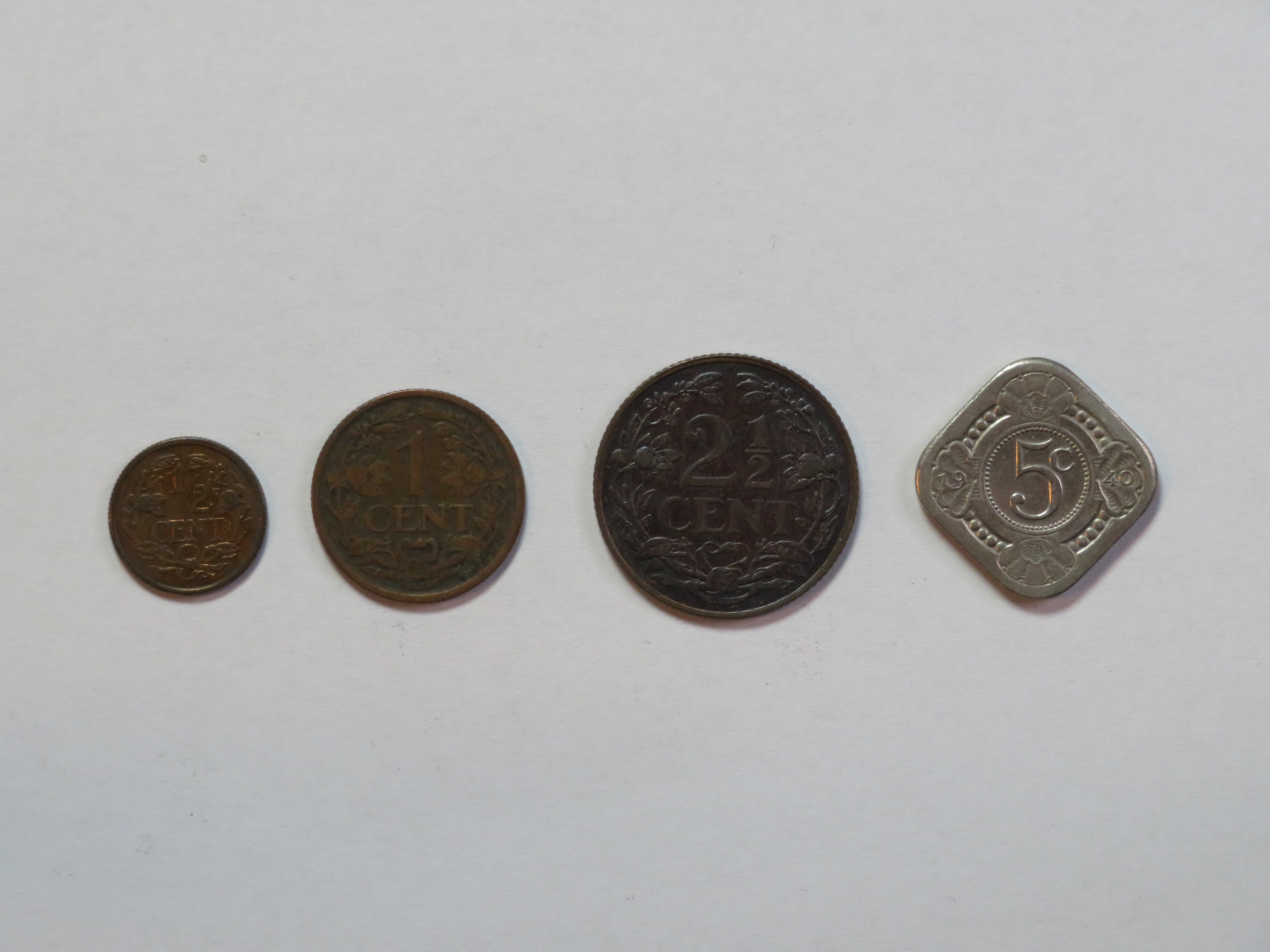 Colombia - Coin Set 1974-1981 - USED