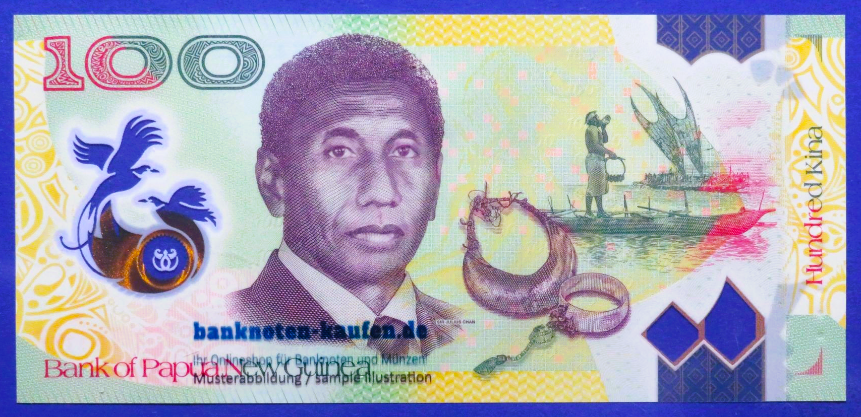 Papua New Guinea, 100 Kina, 2026, uncirculated (UNC), Polymer, Commemorative issue, P-59