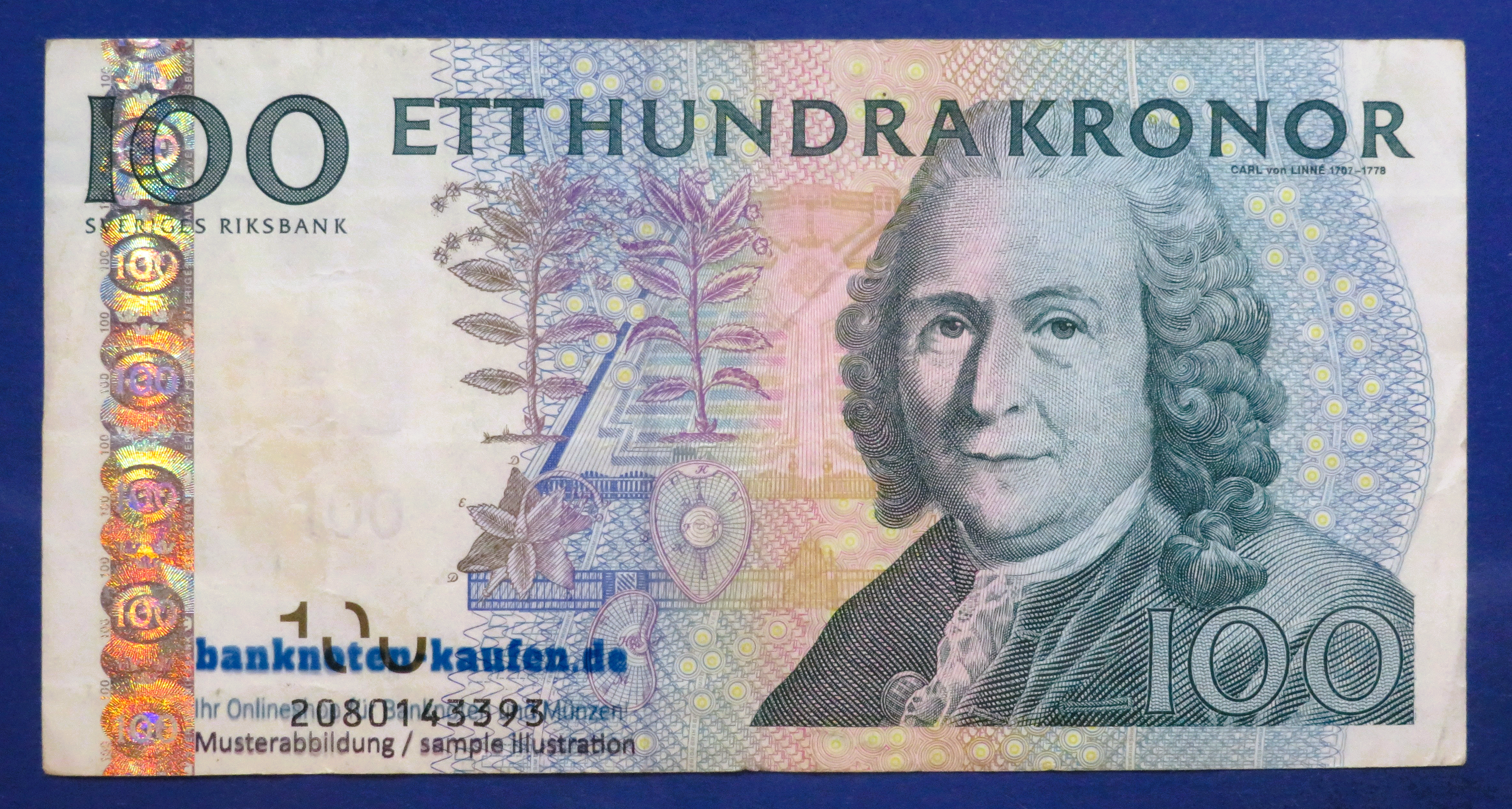 Sweden, 100 Kronor, 2002, circulated (USED / VF), P-65a