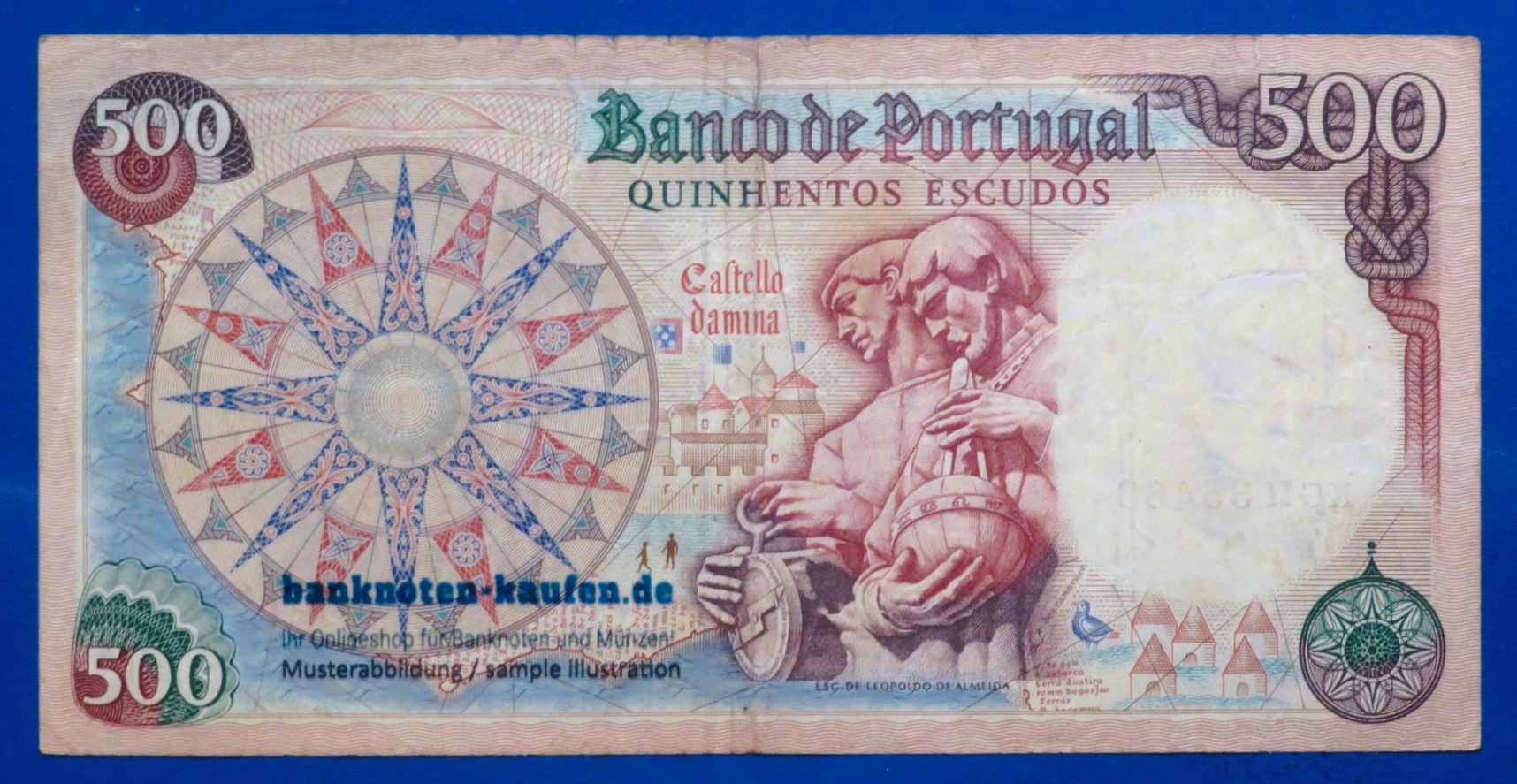 Portugal, 500 Escudos, 1979, gebraucht (USED / F), P-170b