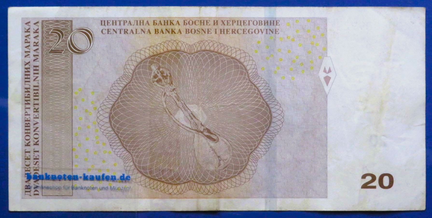 Bosnien und Herzegowina, 20 Maraka, 2024,  gebraucht (USED / VF), P-83