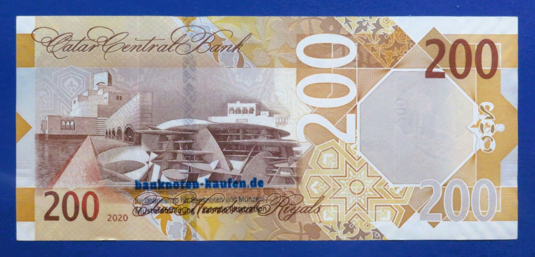 Qatar, 200 Riyals, 2020, circulated (USED / VF+), P-37a